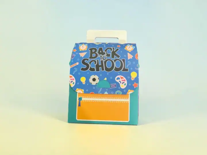 Back to School Favor – Backpack Box 5 Back to School Favor – Backpack Box