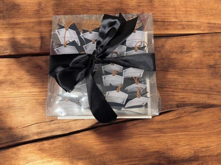 Perfume Gift – Navy Box with Gift Tag - Image 10